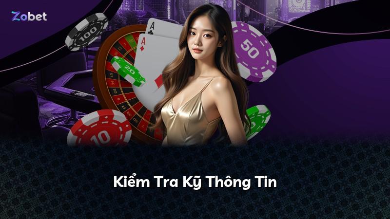 Kiểm Tra Kỹ Thông Tin